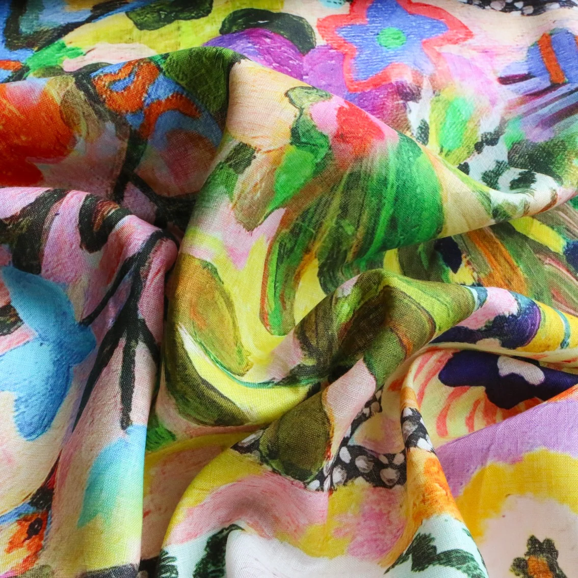 Living In Paradise Cotton Voile - Image 2
