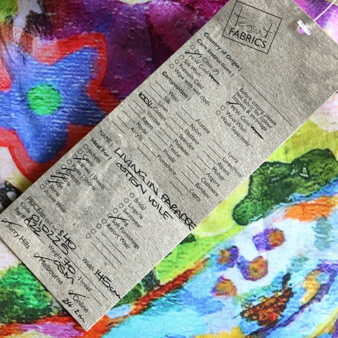 Living In Paradise Cotton Voile - Image 4