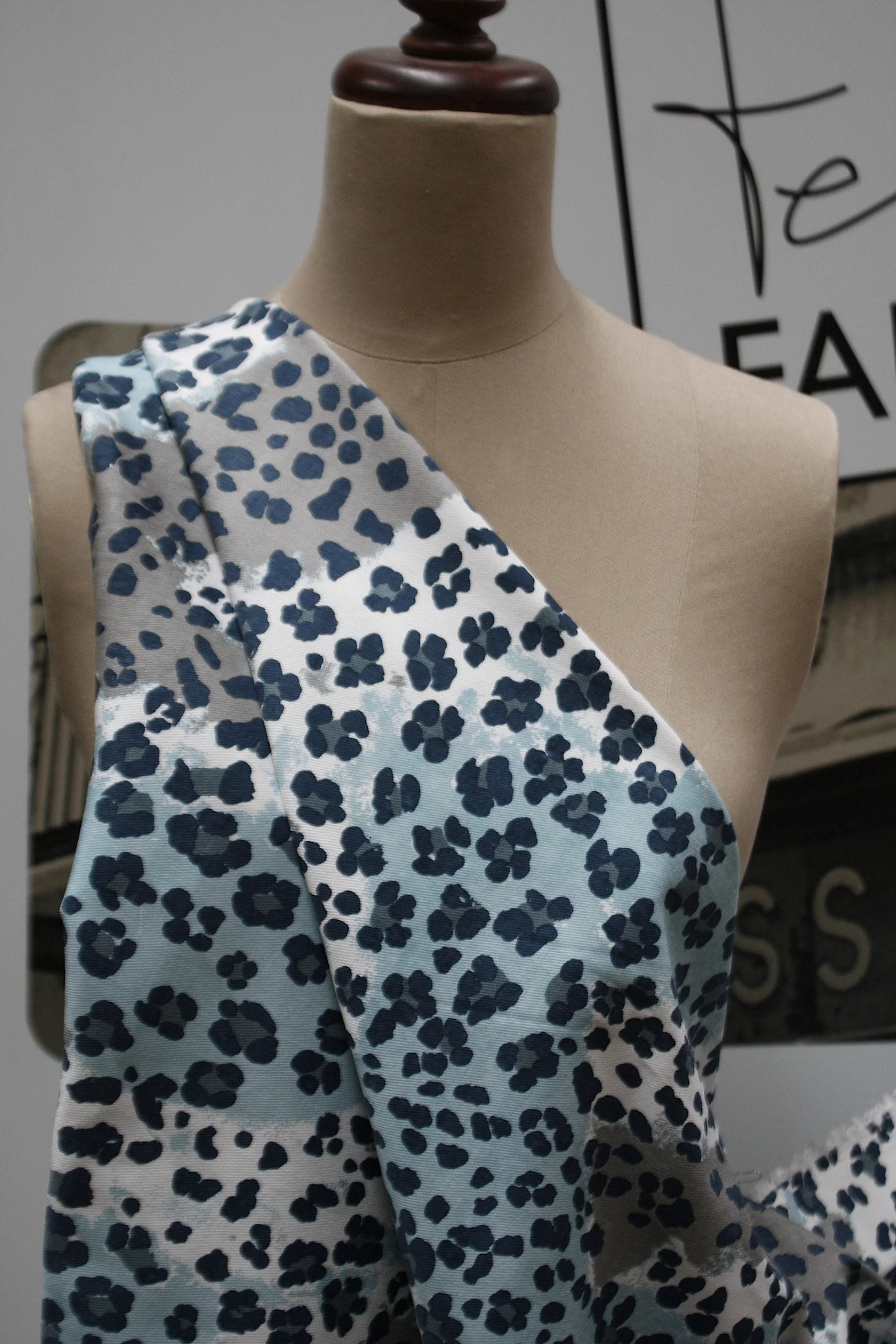 Luscious Spot Stretch Denim - Image 4
