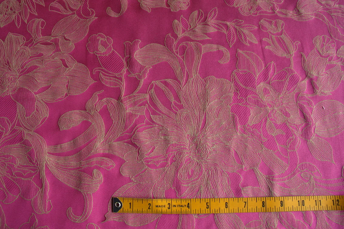 Magenta Floreale Jacquard - Image 2