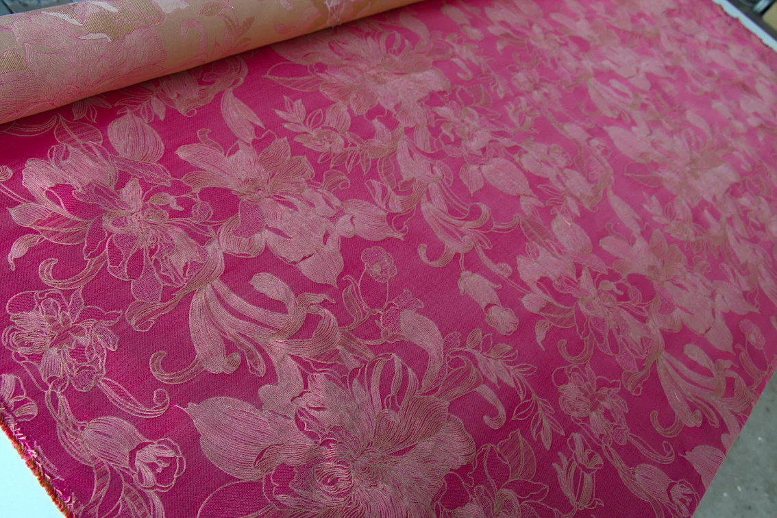 Magenta Floreale Jacquard - Image 3