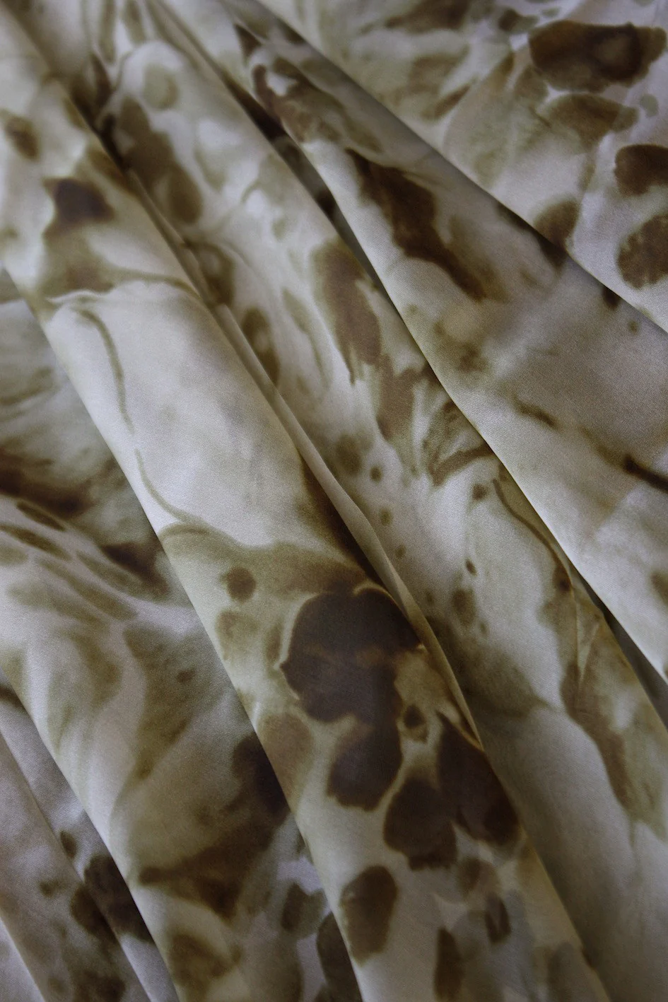 Marbled Flower Chiffon - Image 3