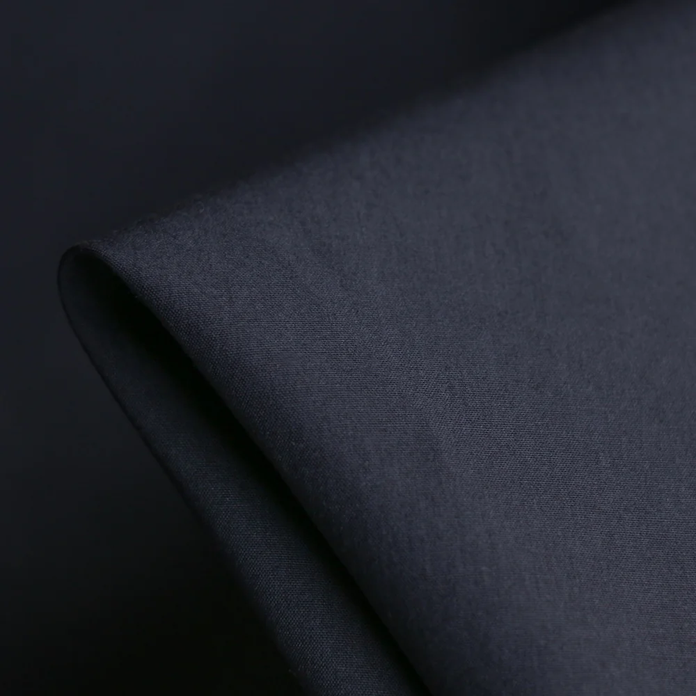 Mina Navy Cotton Poplin