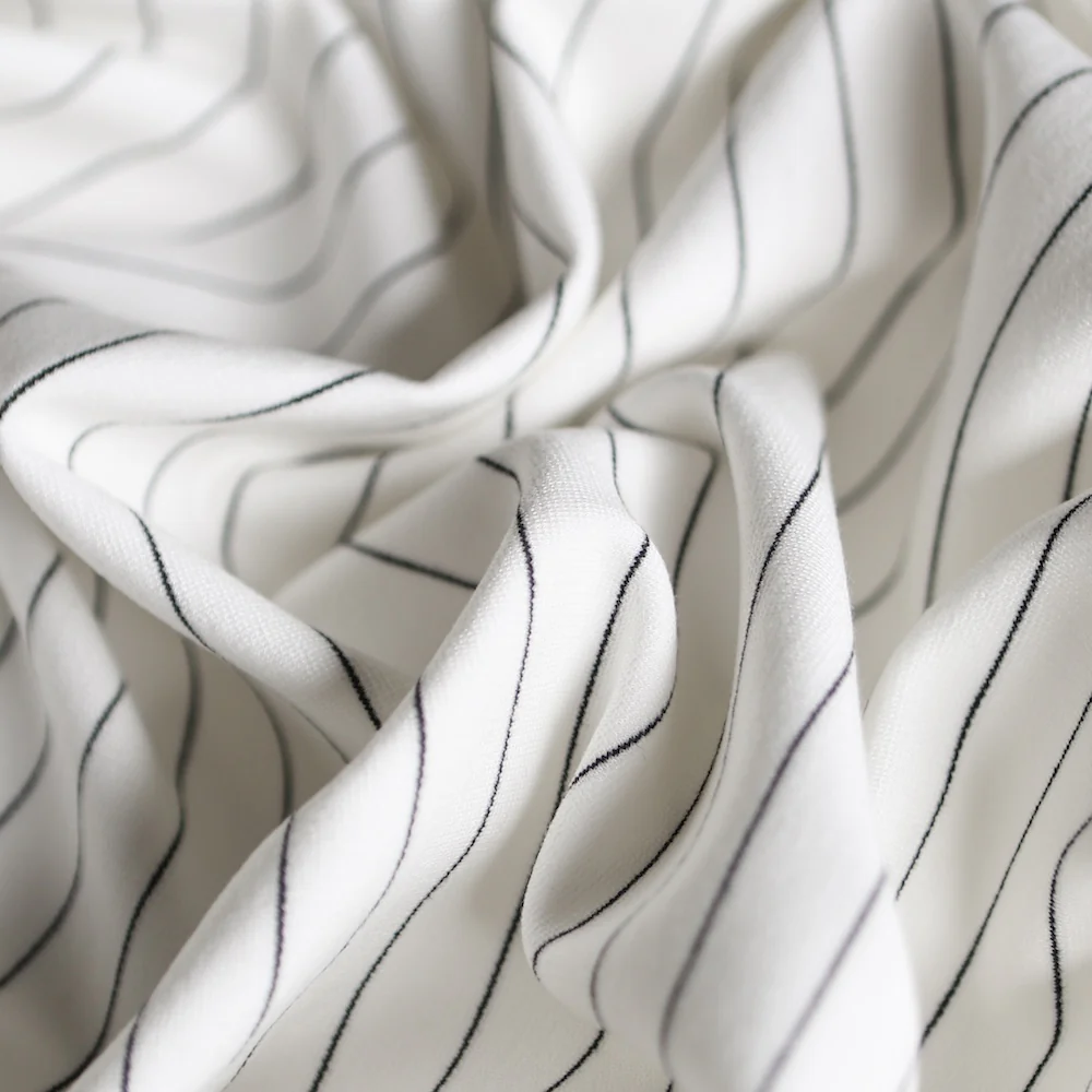 Mini Ivory Stripe Ponti - Image 2