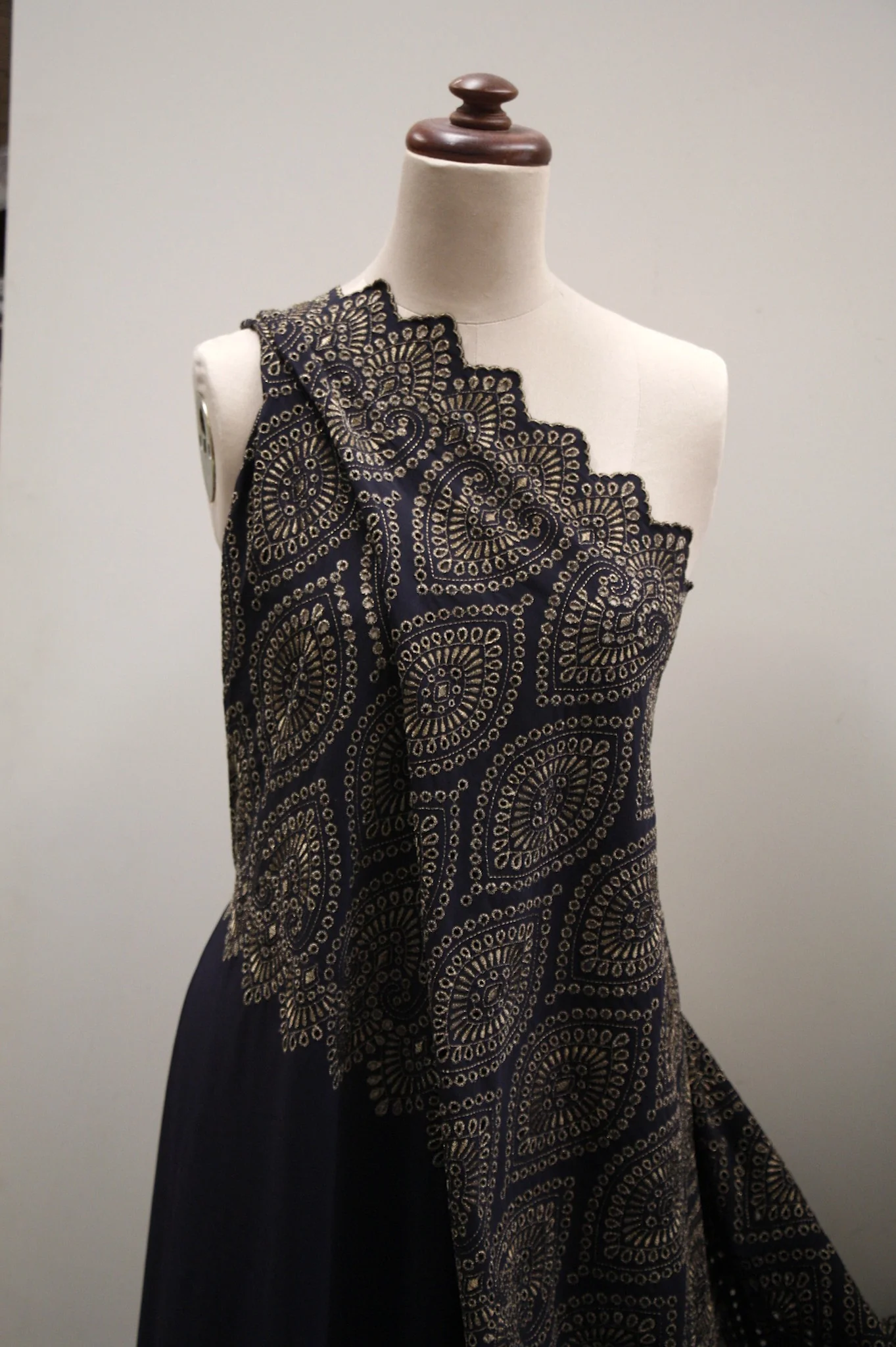Mirror Image Blue Black - Swimwear fabric - Image 7
