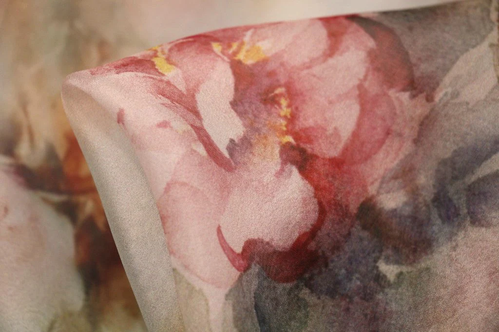 Monet's Water Garden Chiffon