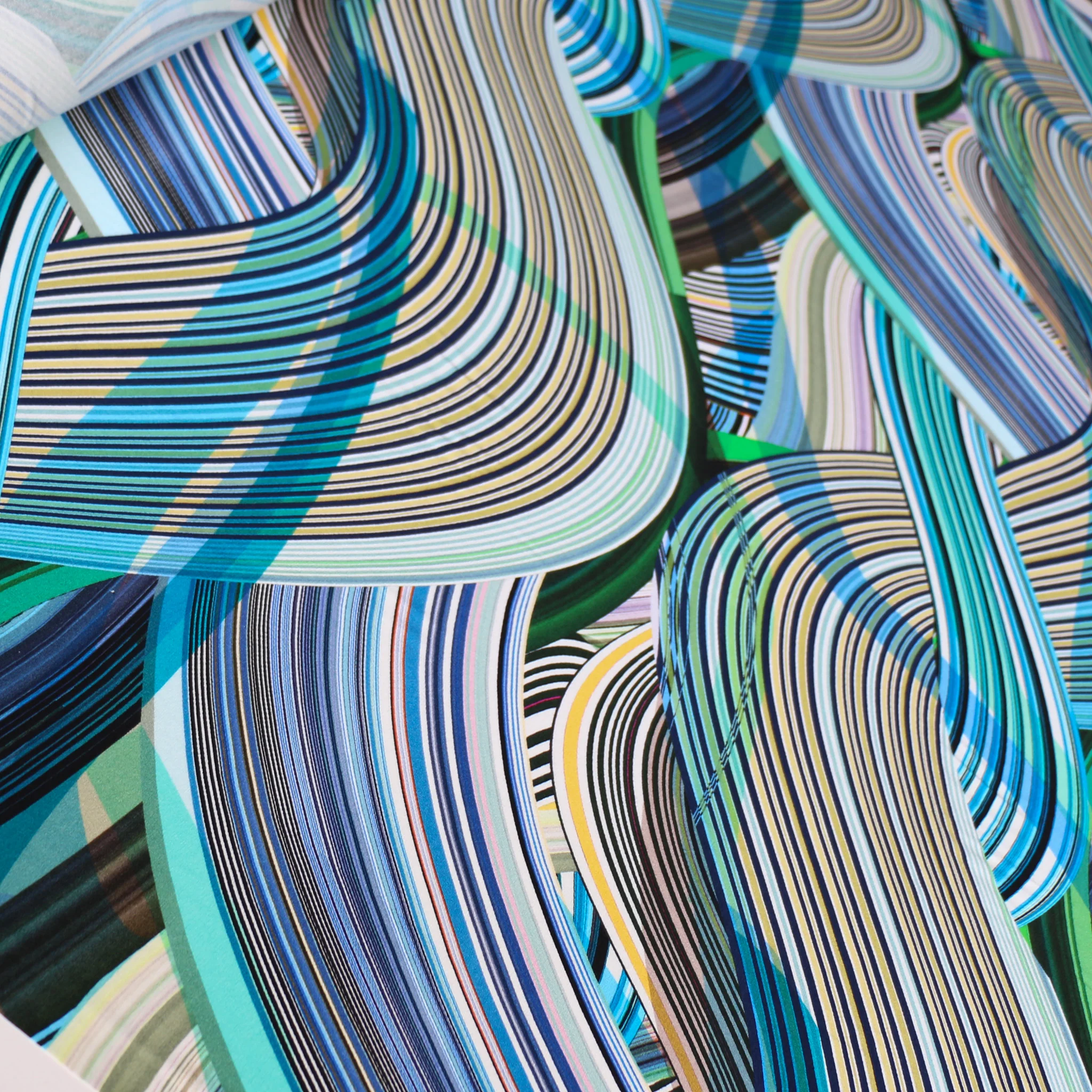 Nastro Stripes - Wind - Viscose Jersey - Image 5