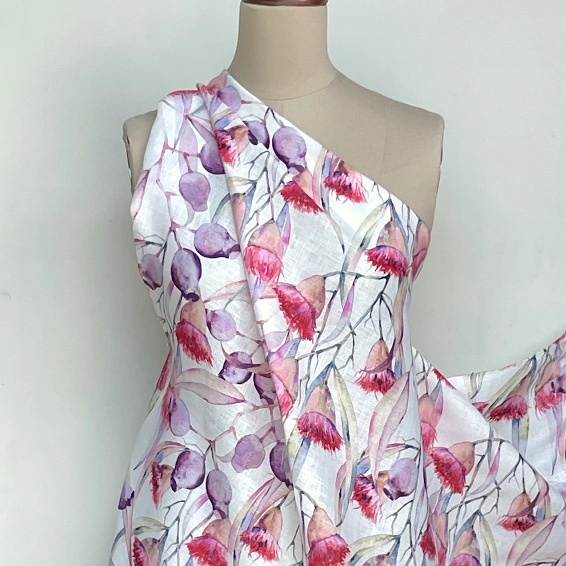Native Blossom Printed Linen - Image 6