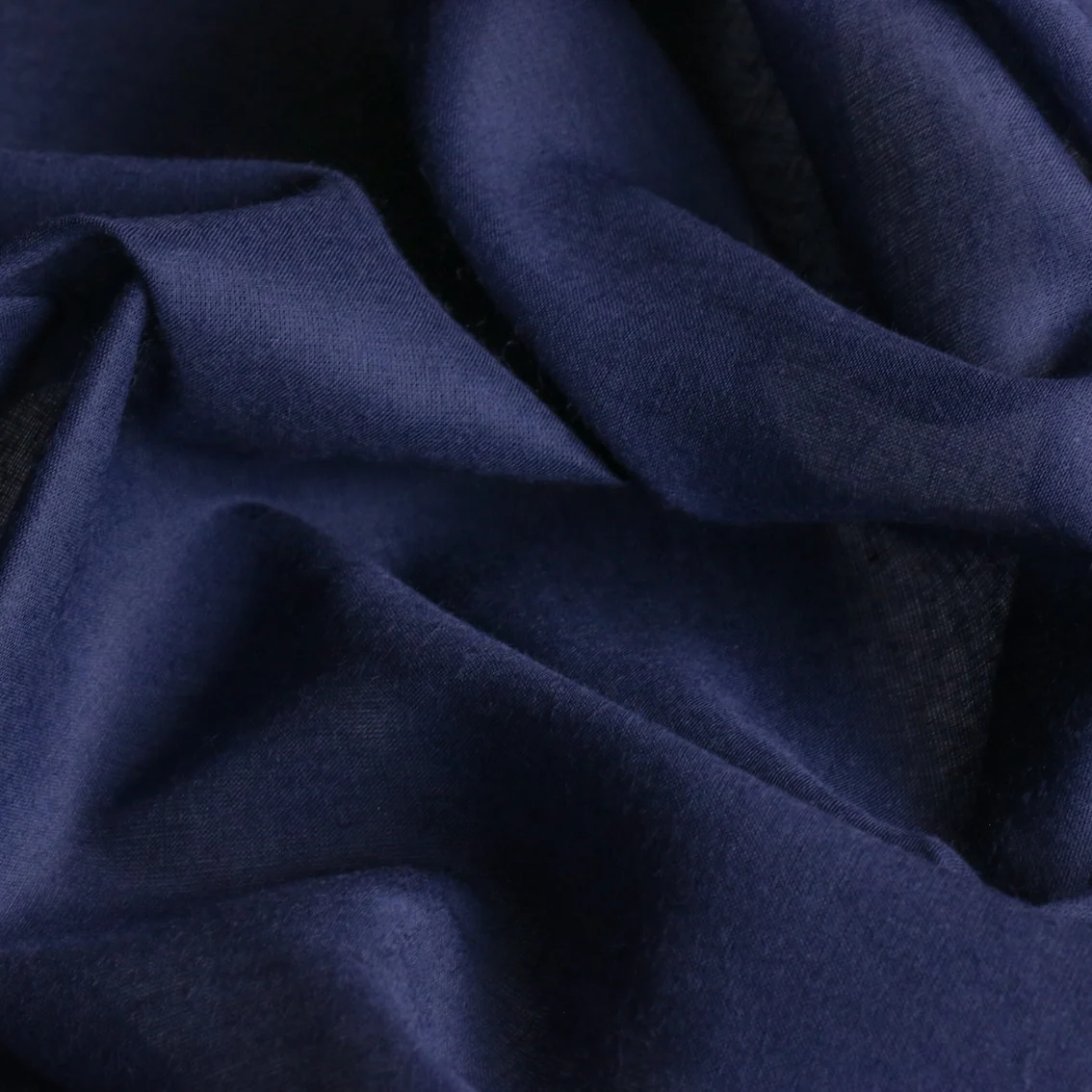 Navy Cotton Voile - Image 2