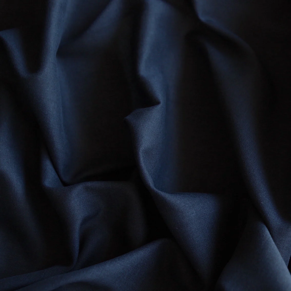 Navy Blue Voile - Image 2
