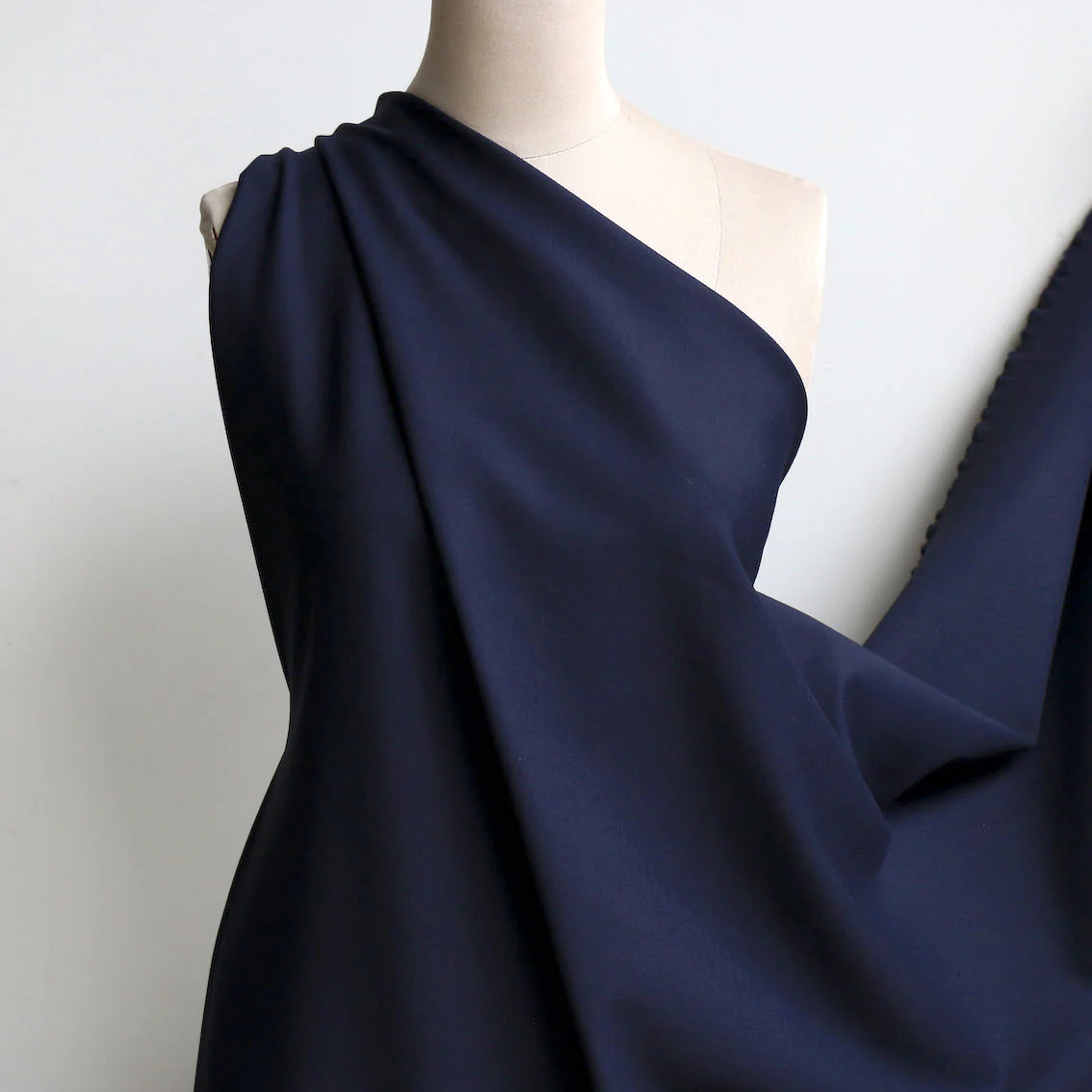 Navy Vixen Ponti Knit - Image 4