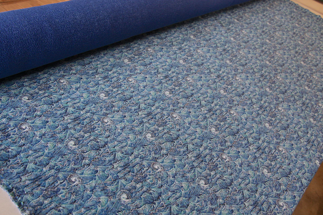 Ocean Indigo - Murray Loopback Fleece - Liberty Fabrics - Image 3