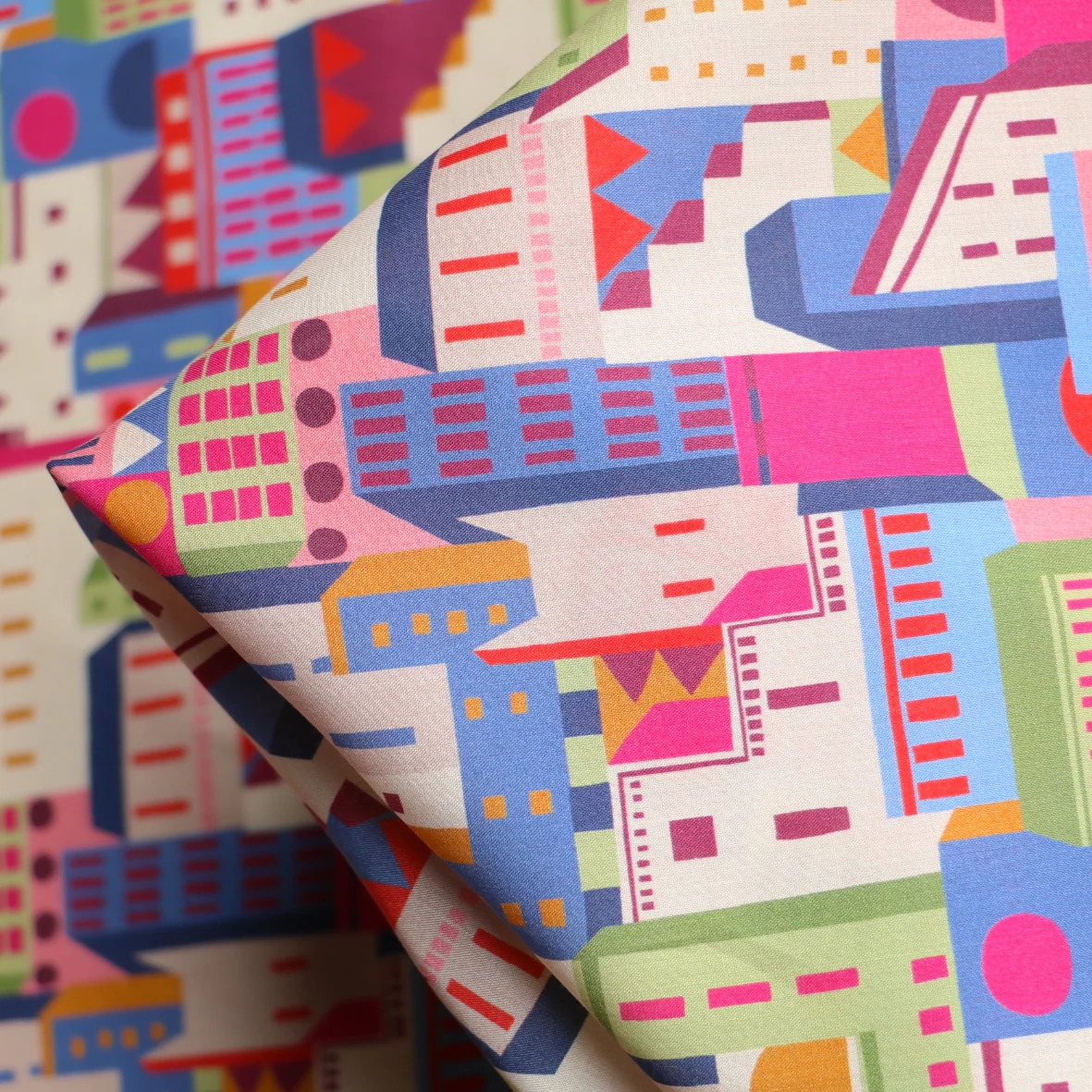 Patchwork Town - Liberty Tana Lawnâ„¢