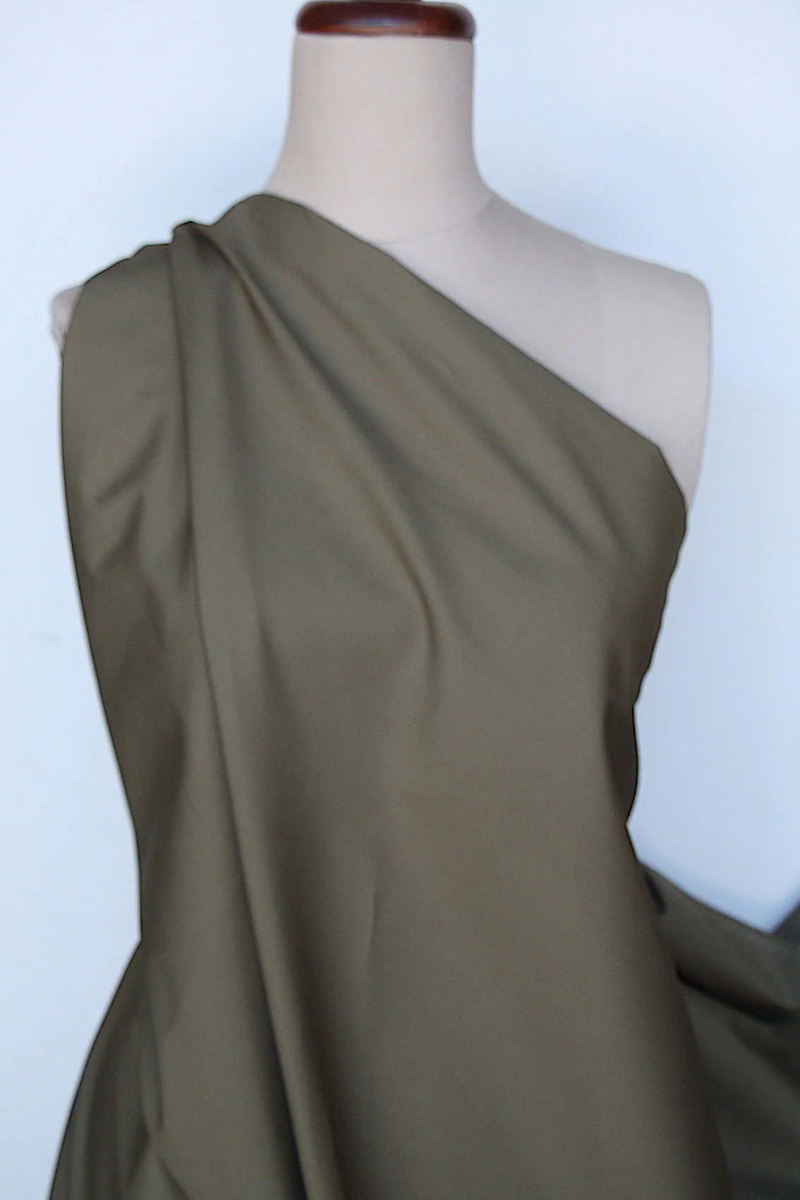 Phantom Khaki Poplin - Image 3