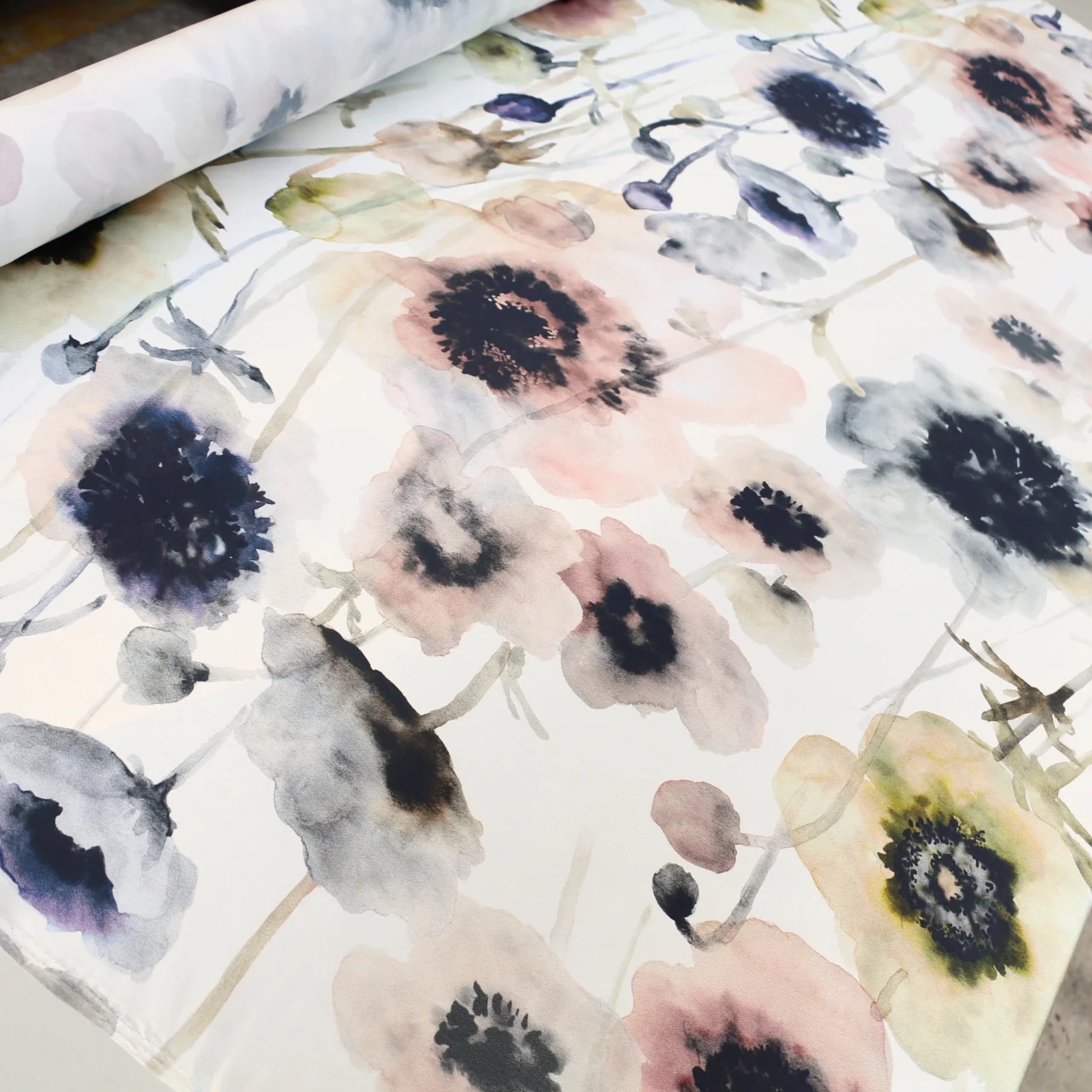 Poppy Impressions Silk Satin - Image 4