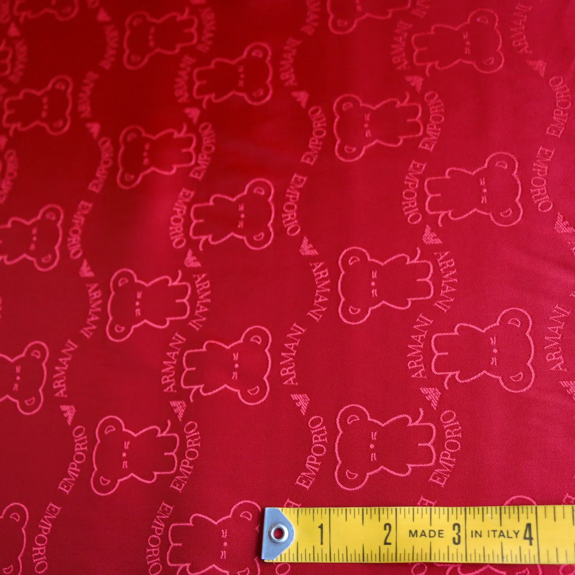 Red Teddy - Fancy Lining - Image 3