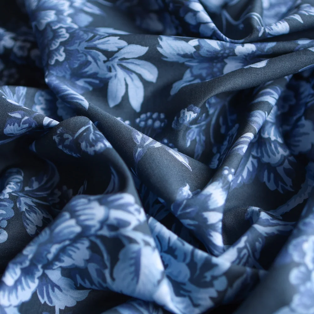 Regency Trail Navy - Bridgerton Collection - Liberty Tana Lawn™ - Image 2