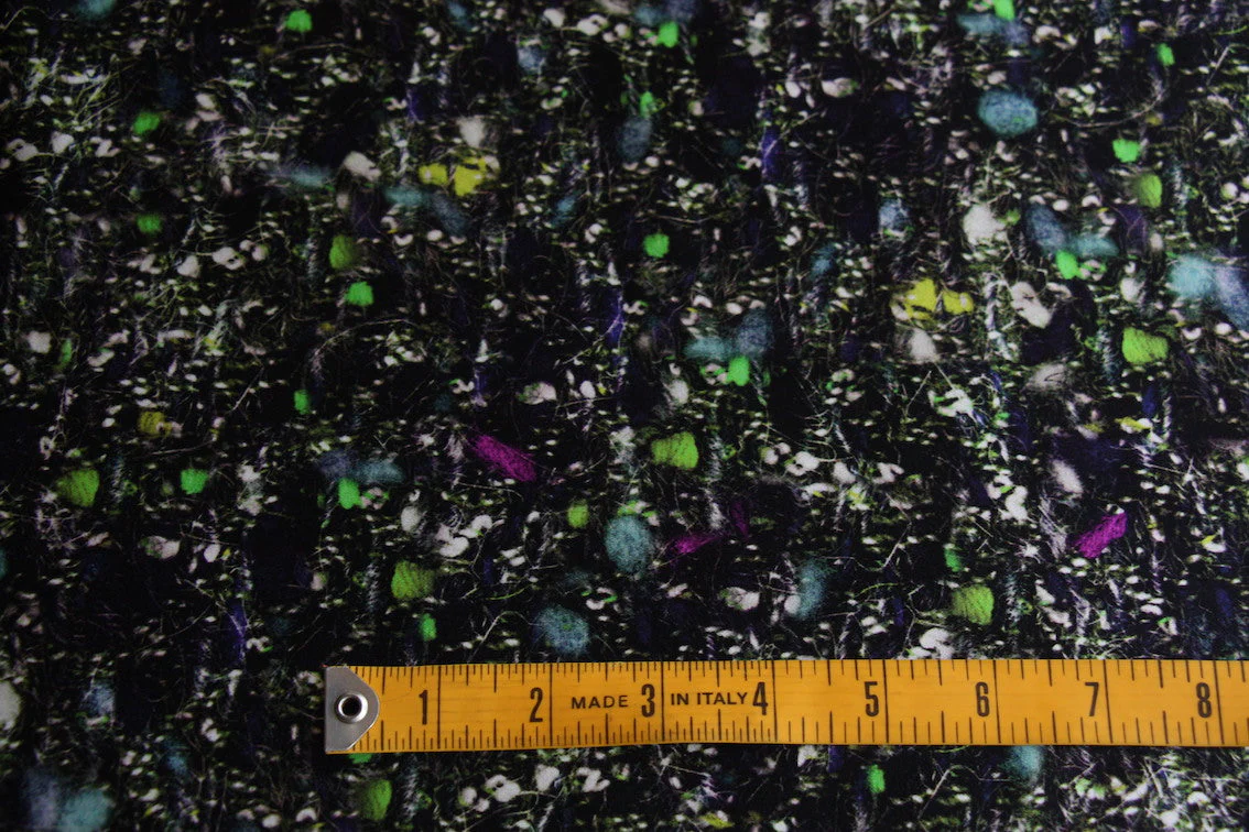 Remnant of Constellation Blue Silk Satin - Image 2