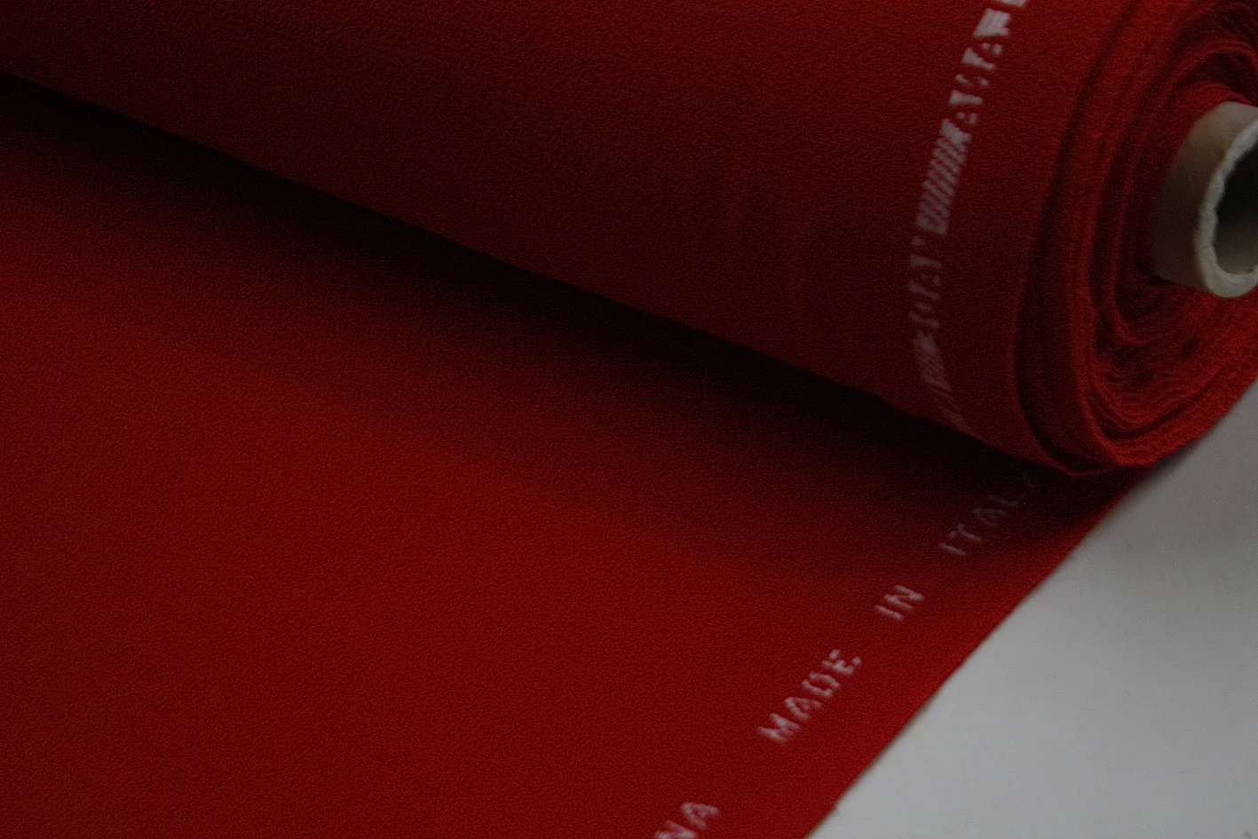 Rosso Double Wool Crepe - Image 4