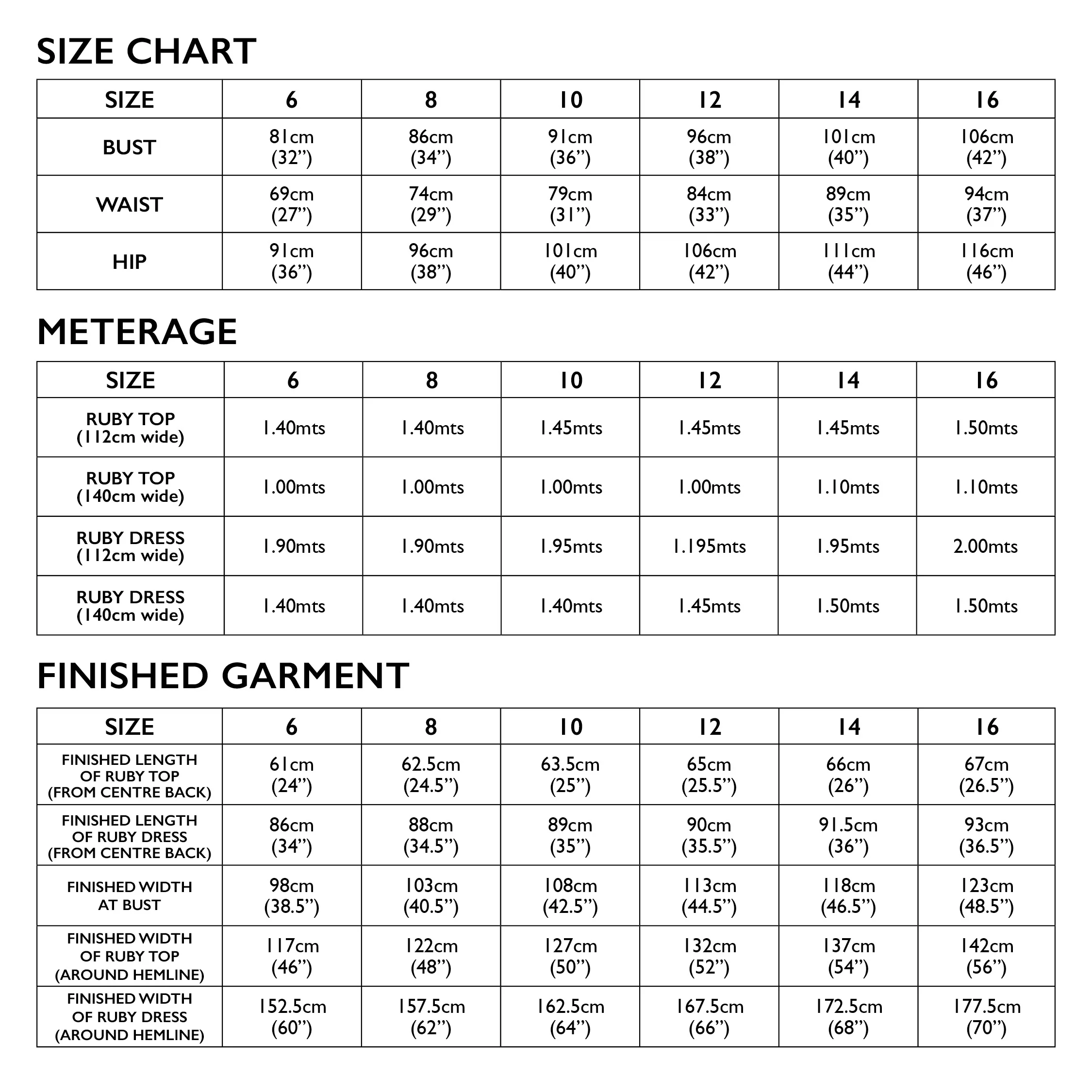 Ruby Dress/Top Pattern - Image 3