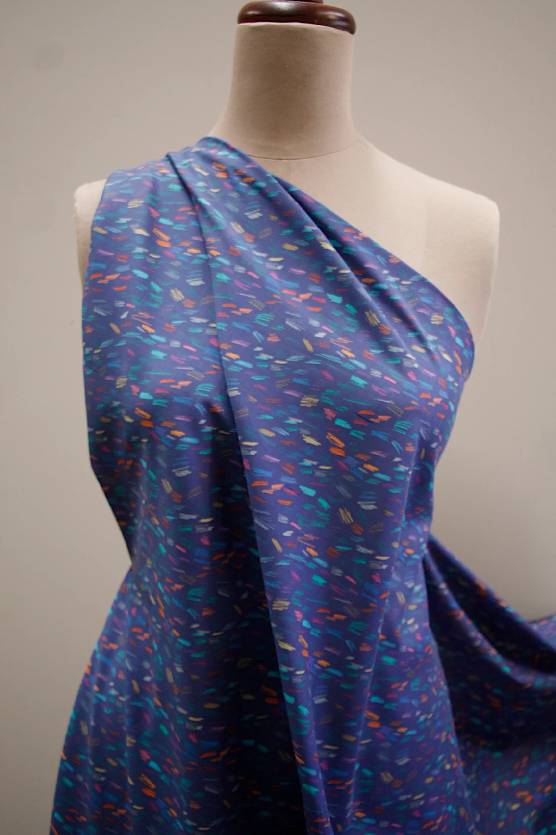 Scribble Mauve - Tana Lawn - Image 5