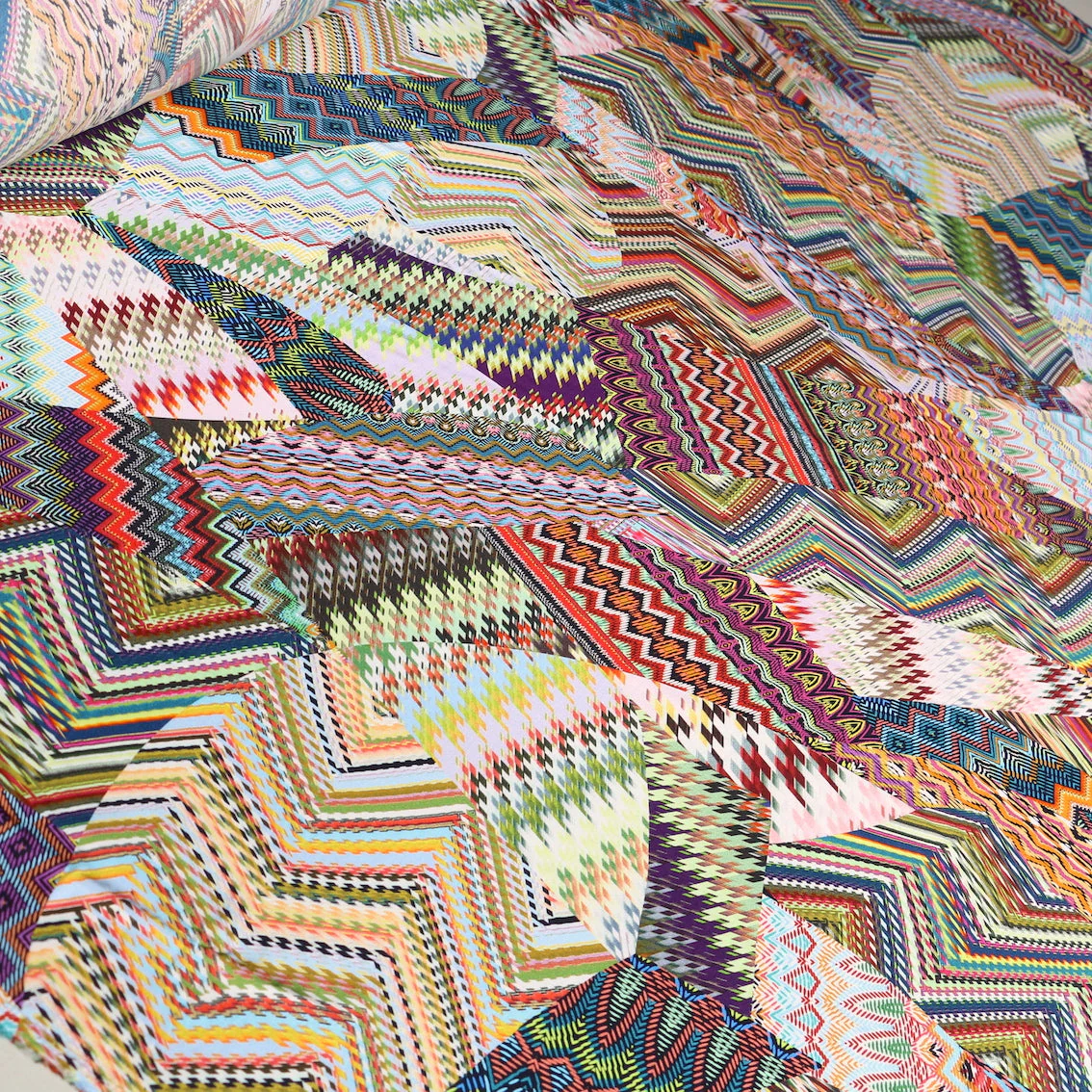 Shattered Art Viscose Poplin - Image 4