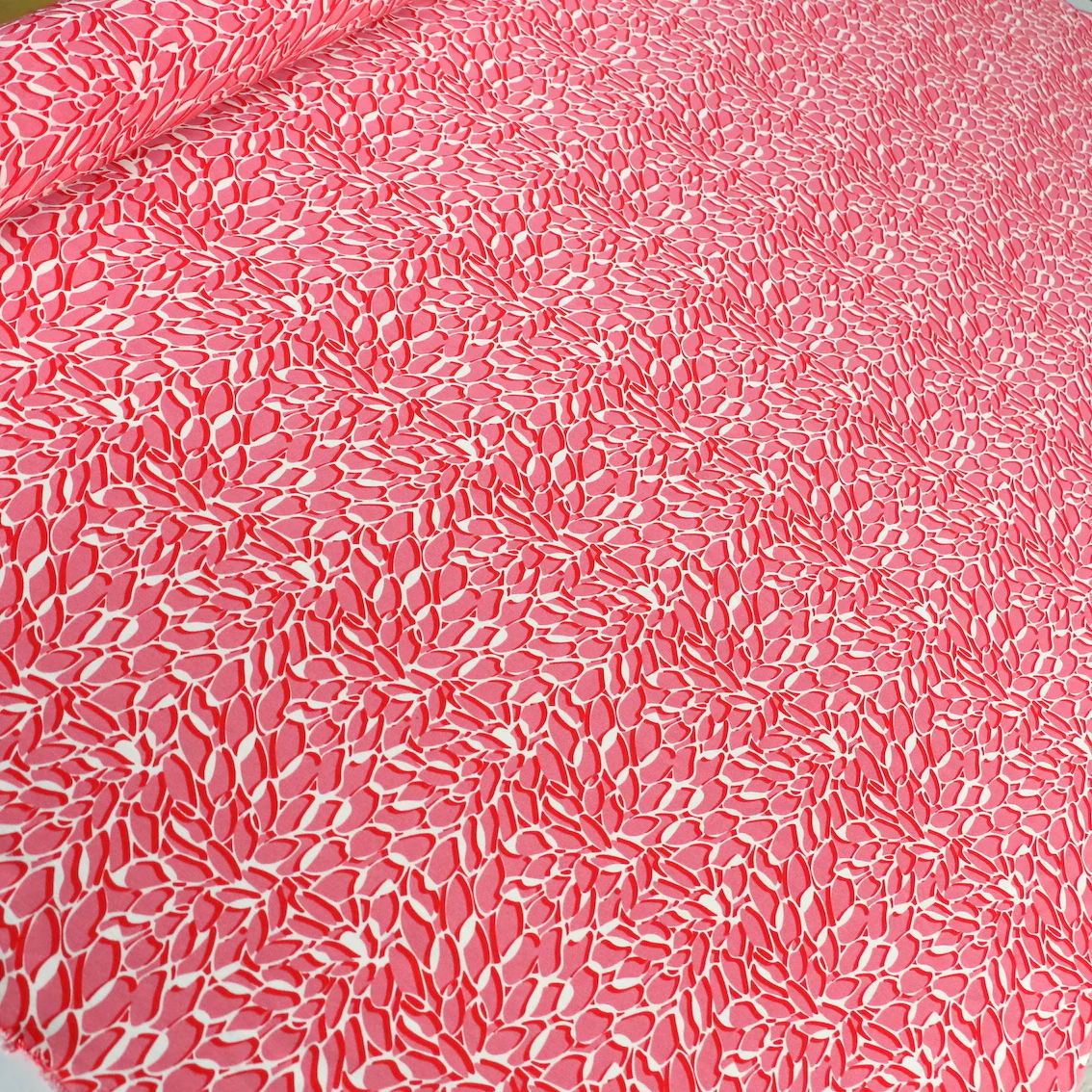 Shattered Floral Silk Crepe De Chine - Image 4