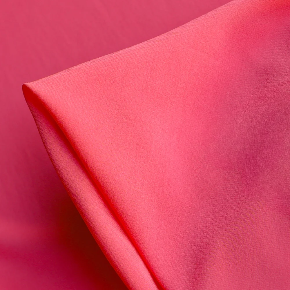 Sicily Rose Stretch Silk Georgette