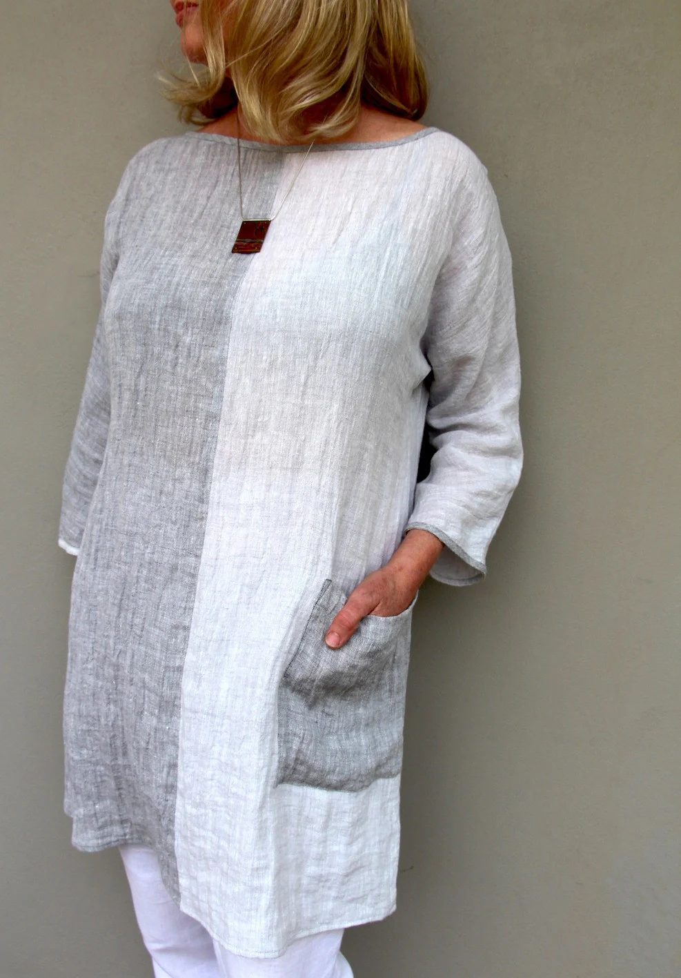 Silver Crush - Crinkle Linen - Image 5