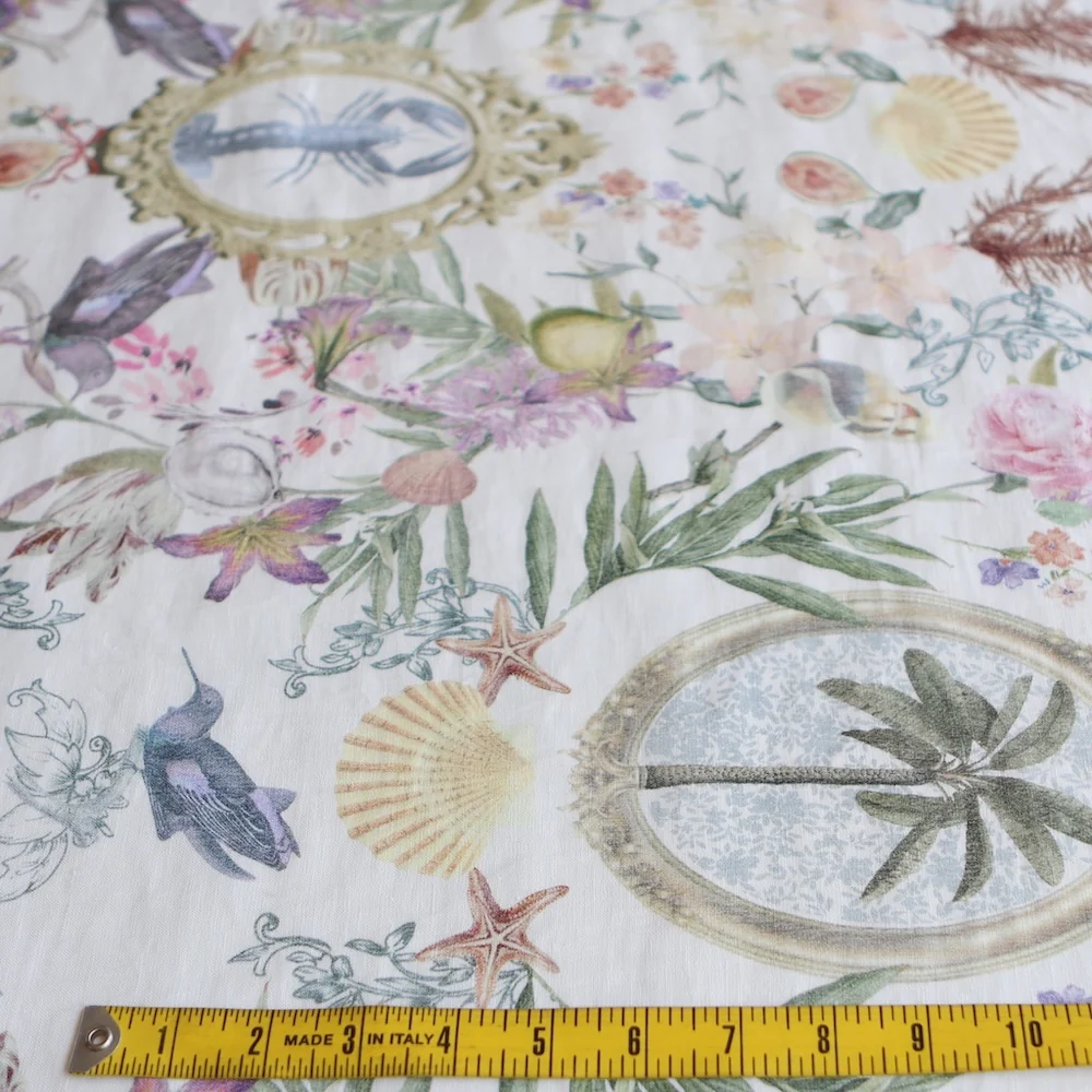 Sirens Grotto Printed Linen - Image 3
