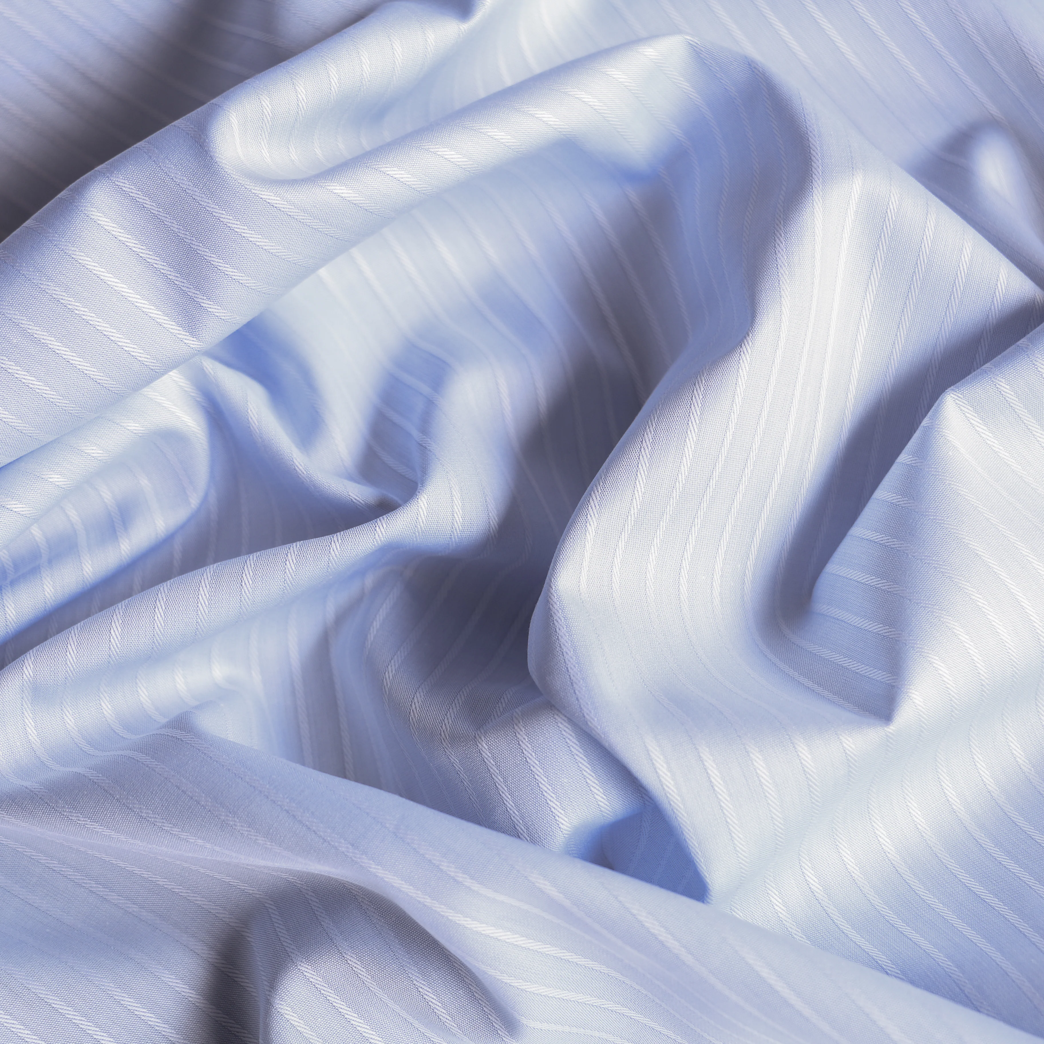 Skywater Stripe Cotton Shirting - Image 2