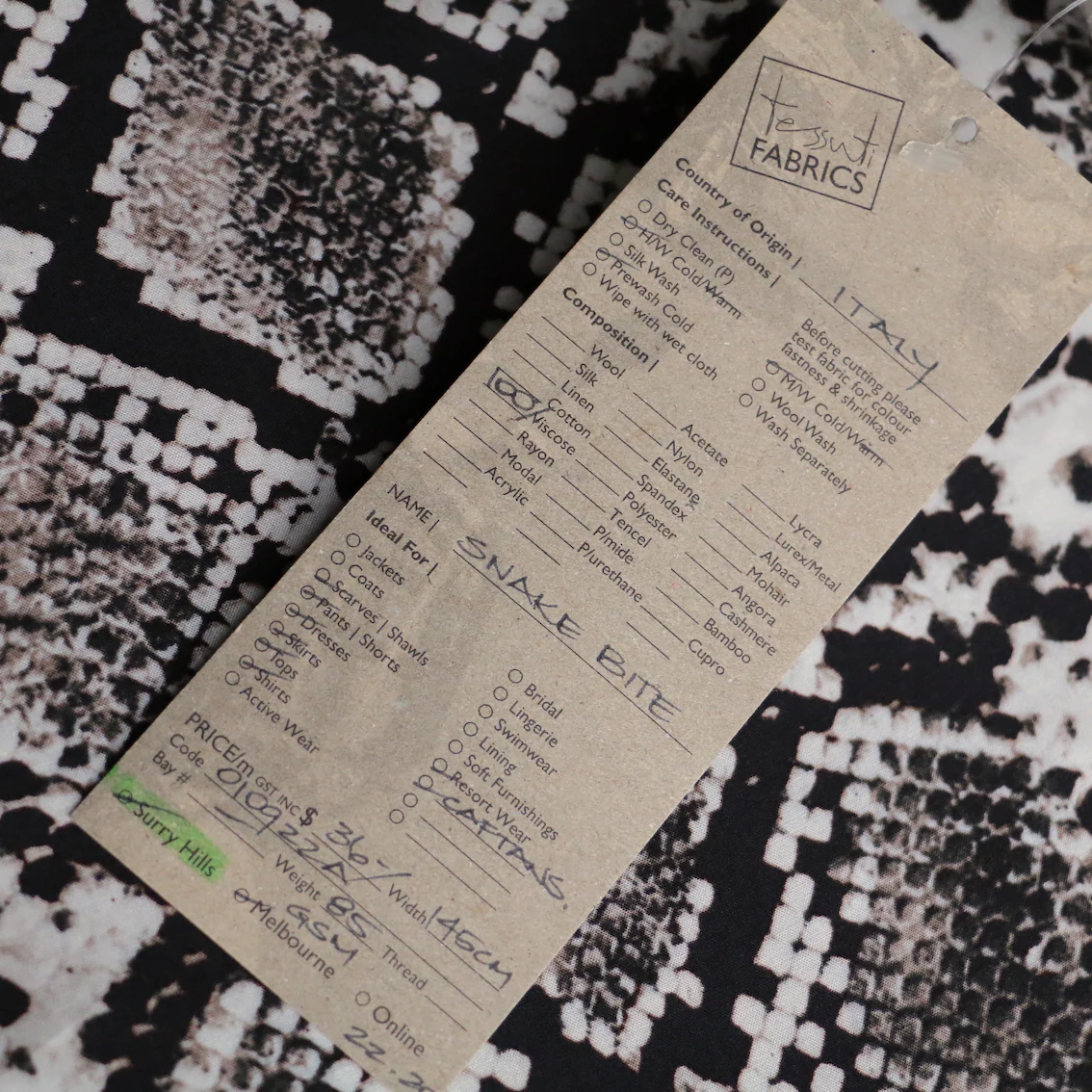 Snake Bite Viscose - Image 4