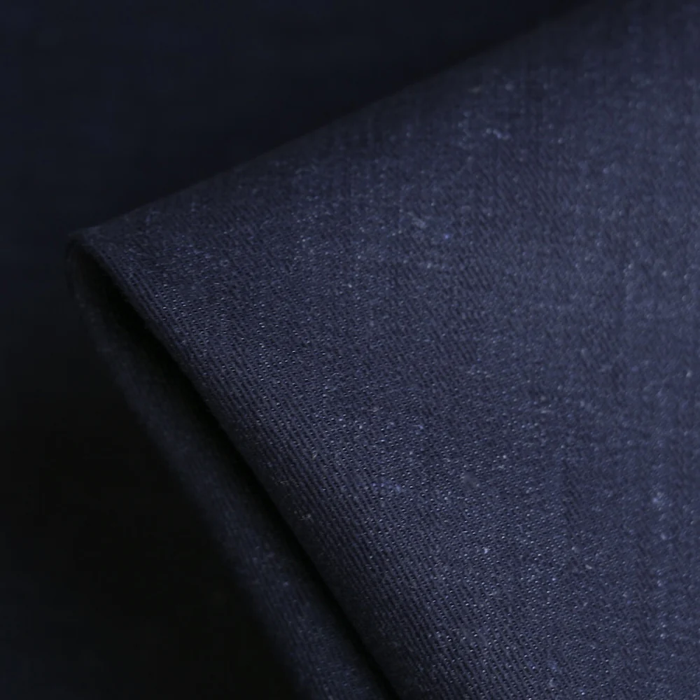 Sofia Denim Navy - Cotton/Linen Denim