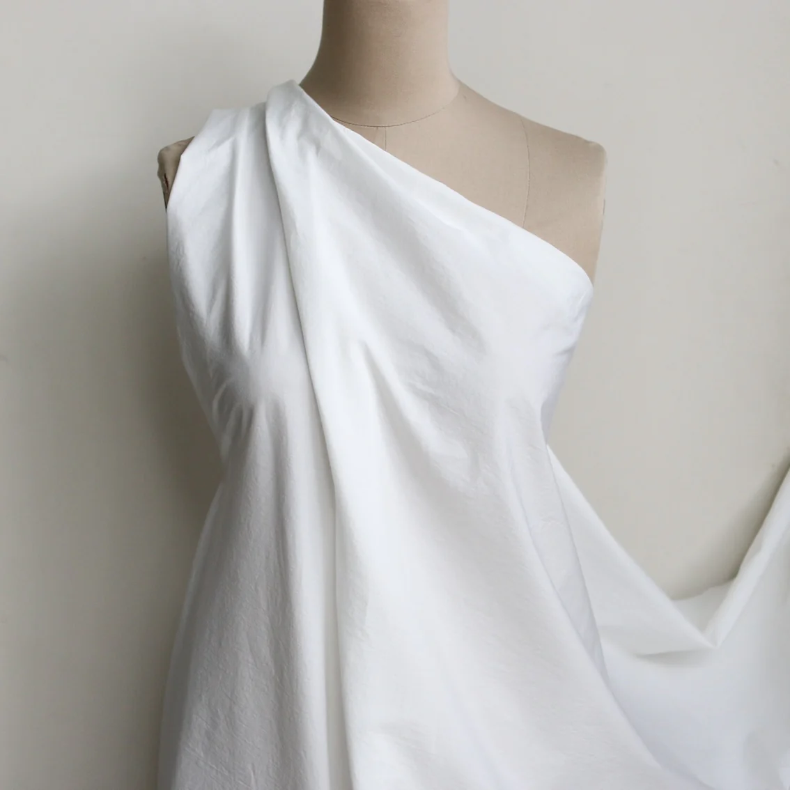 Soft Touch Ivory Poplin - Image 4