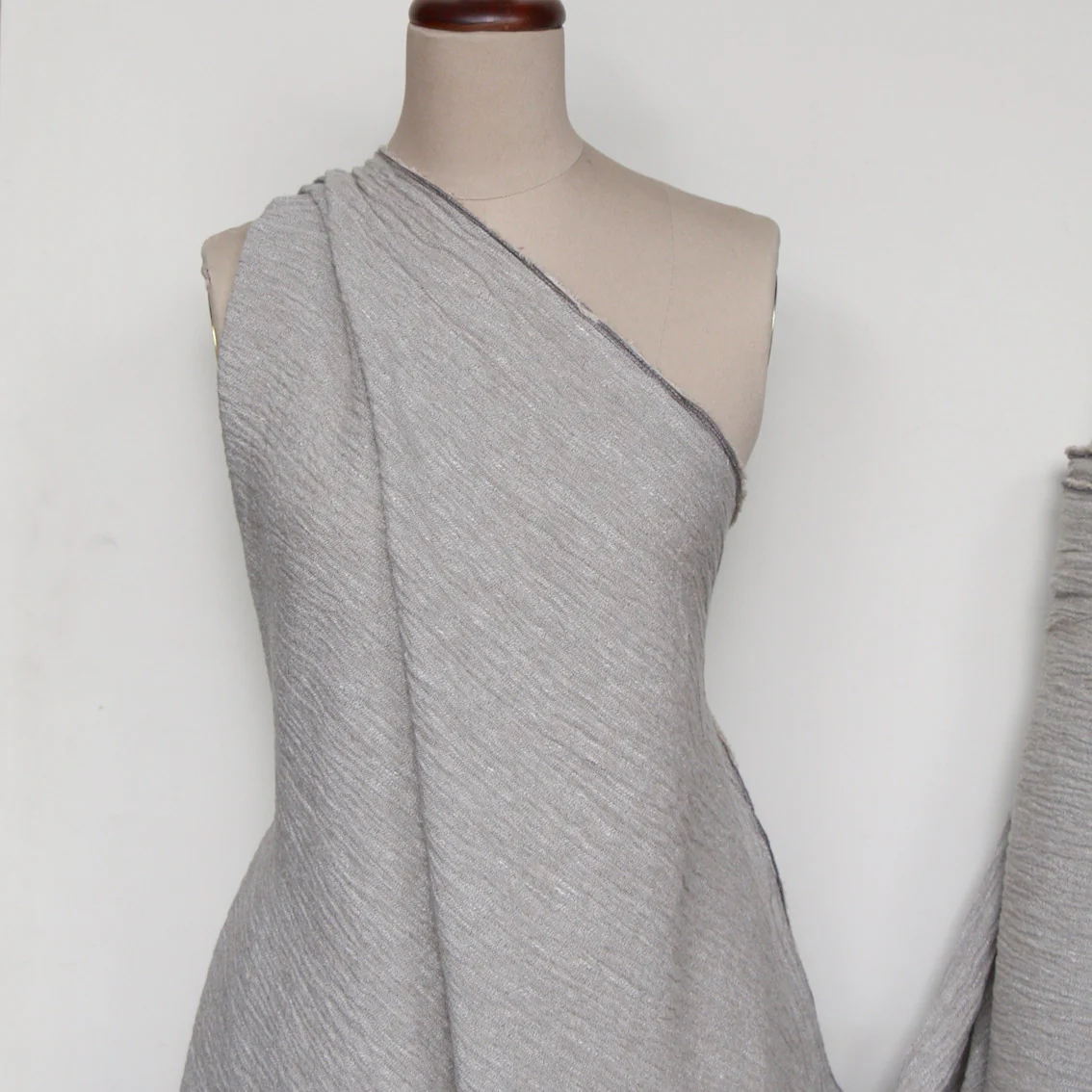 Stone Crinkle Linen - Image 4