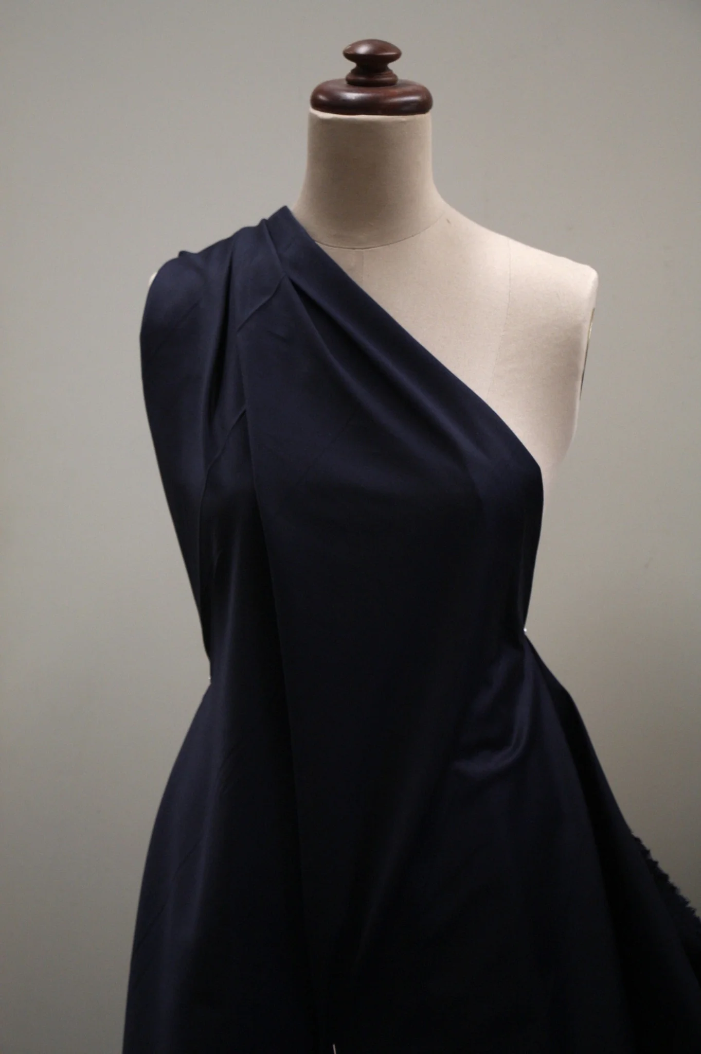 Stretch Cotton - Navy - Image 3