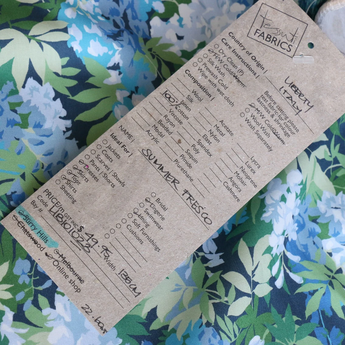 Summer Fresco - Liberty Tana Lawn™ - Image 5