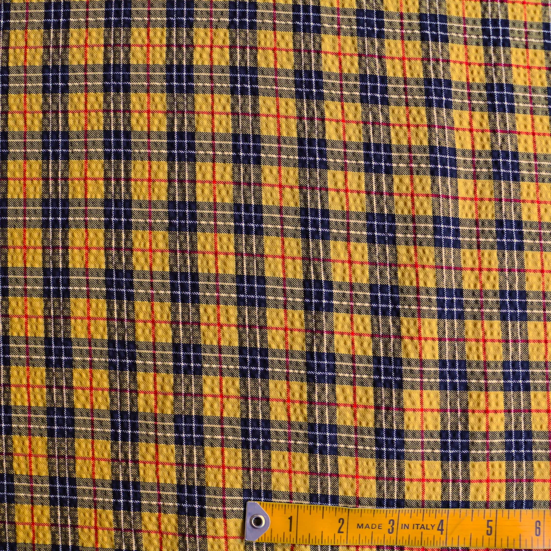 Sunshine Tartan Seersucker - Image 3