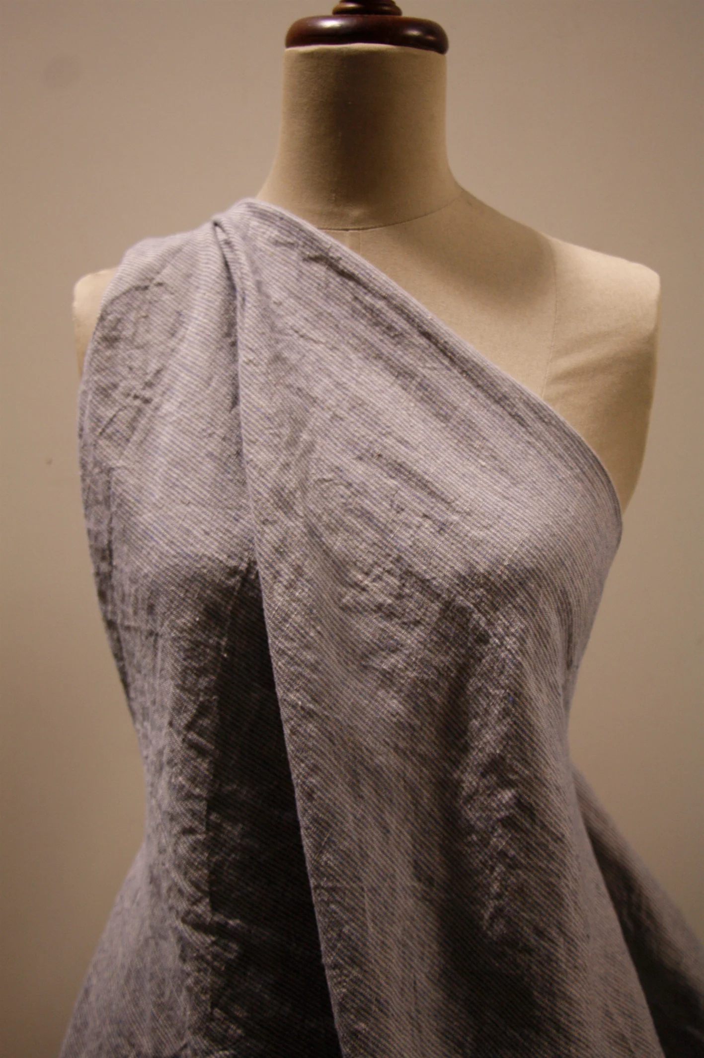 Thin Blu Liner Washed Linen - Image 5