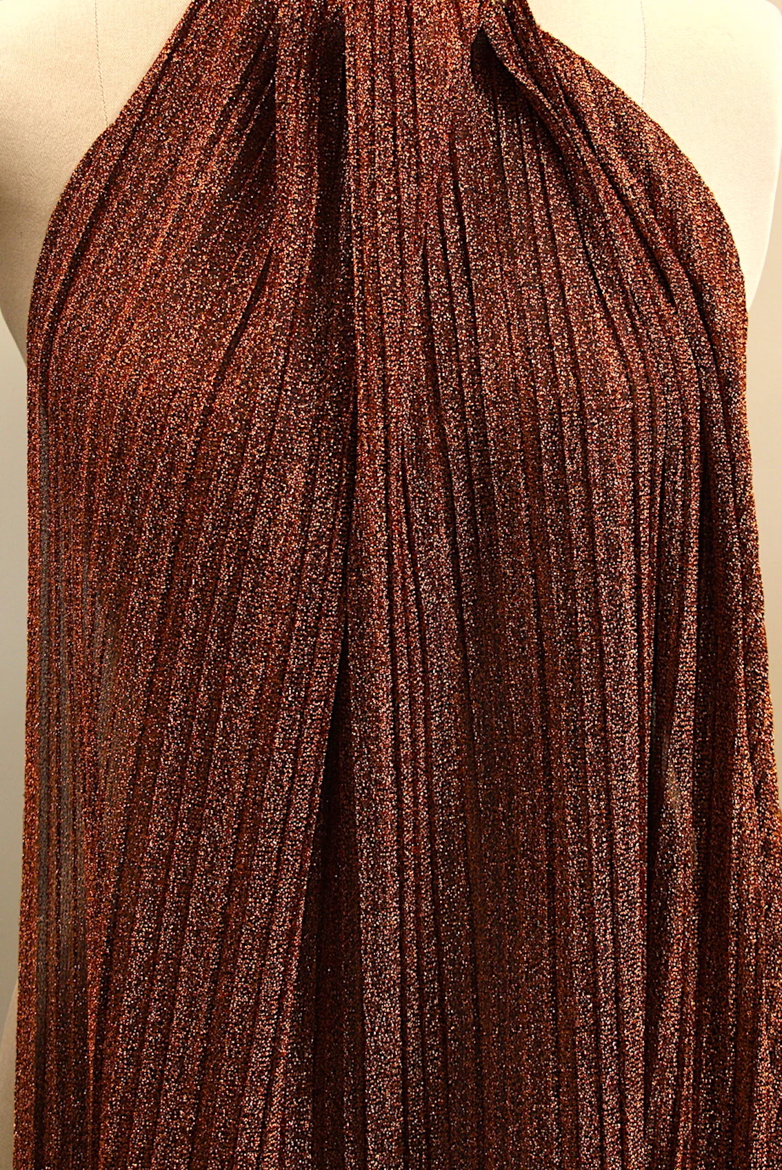 Tinsel Pleat Copper - Image 3