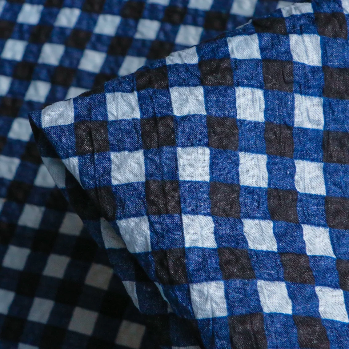 Toko Umi/Navy Seersucker