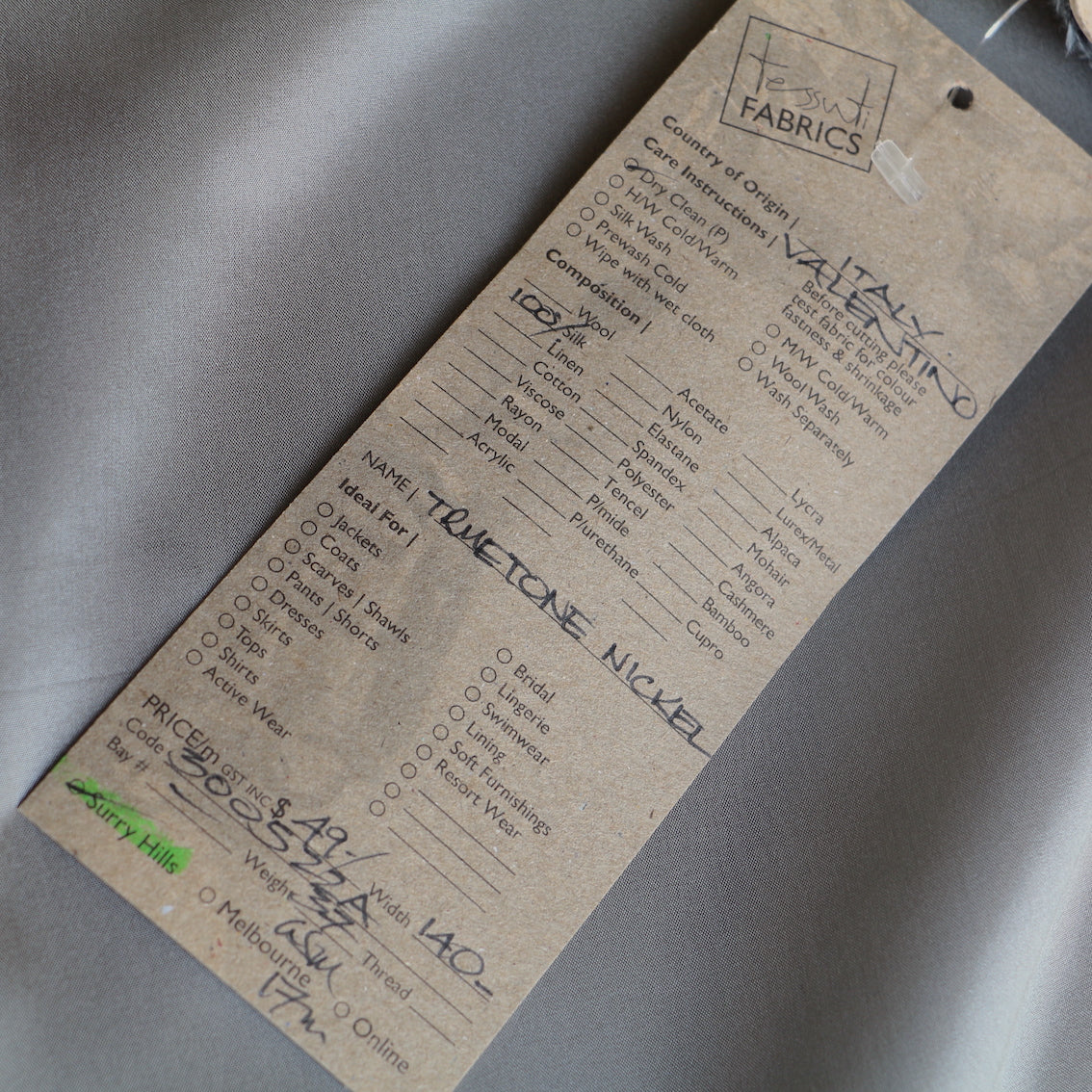 Truetone Nickel Silk Habutai - Image 3