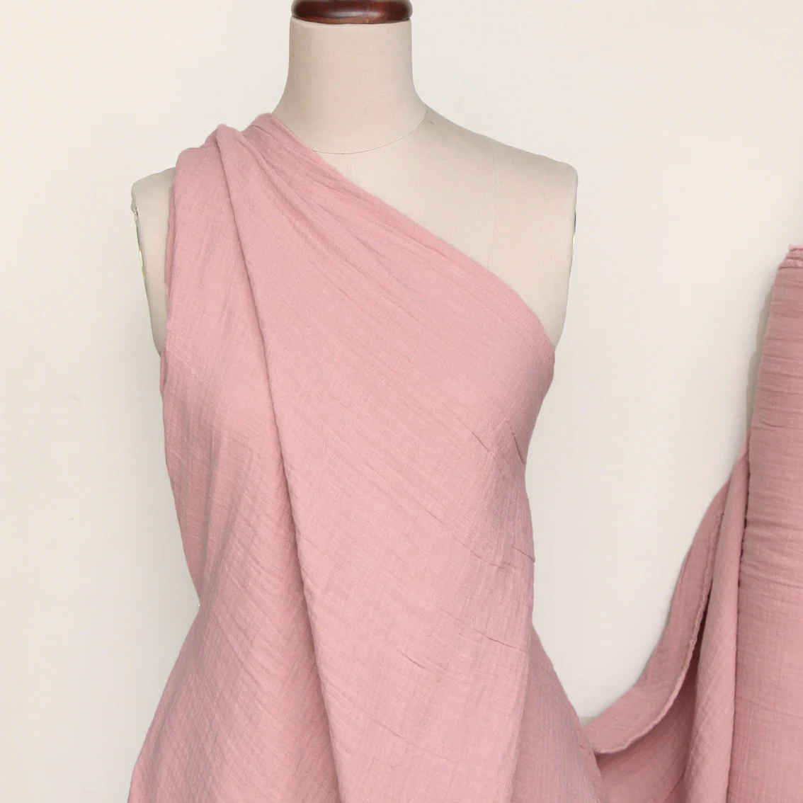 Tumbled Pink Double Gauze - Image 4