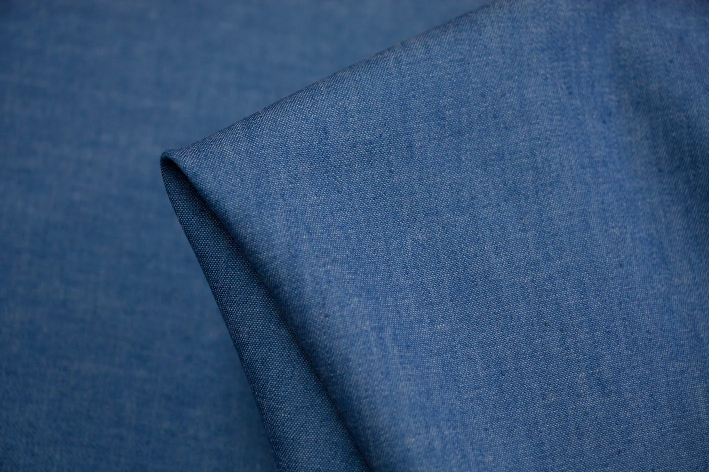 Washed Chambray - Light Blue