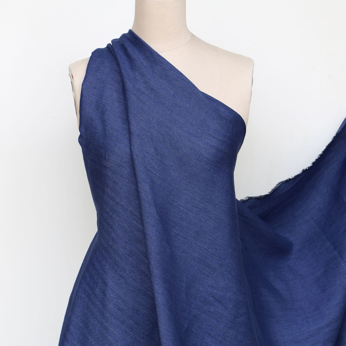 Waterfall Stripe Herringbone Linen - Image 4