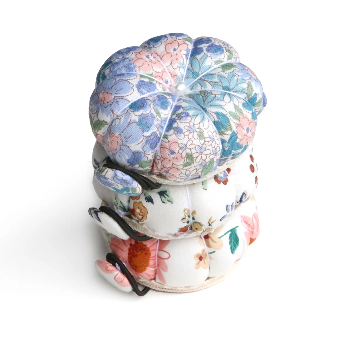 Wrist Pin Cushion - Assorted Floral Designs